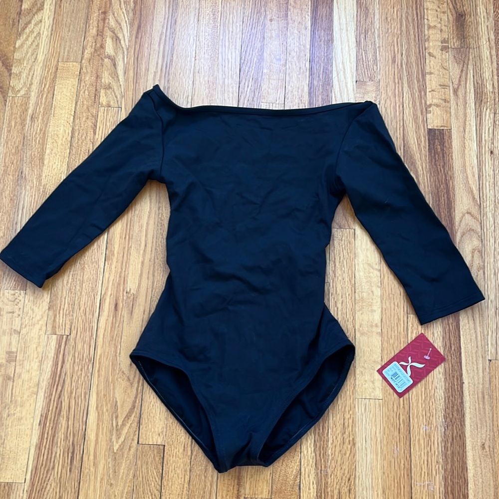 NWT Black ballet leotard